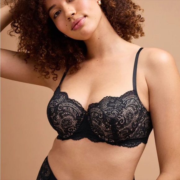 Thirdlove 24/7 Lace Balconette Bra 34B - Picture 1 of 6